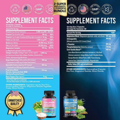 Shining Serenity Set - Cortisol Support with Ashwagandha